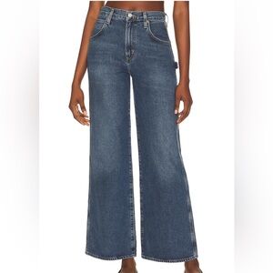 Agolde Magda Denim Carpenter in Darkness Size 26 worn once